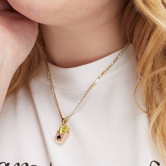 Kate Spade x Target French Fry Necklace - Picture 4 of 8